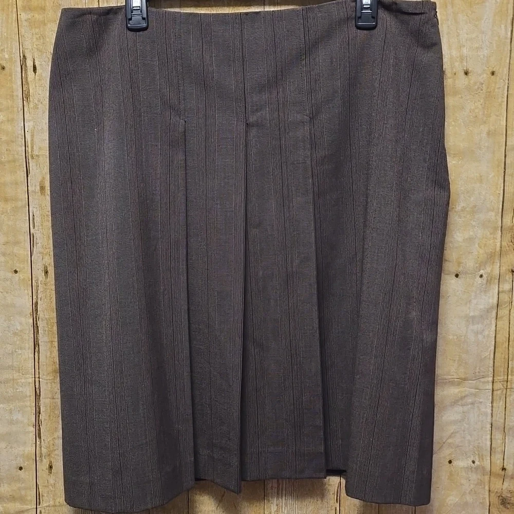 Laura Scott | Stretch | Women's | Brown | Work Skirt | Size 18